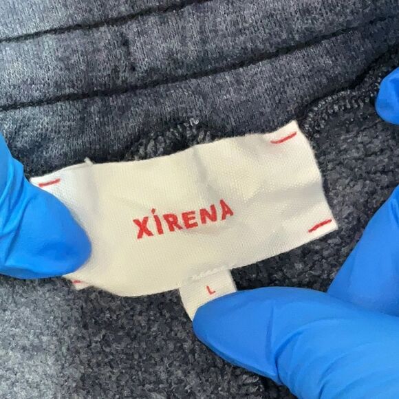 Xirena Shayne Shorts Flat Front Dark Grey Loungewear with Pockets Size Large - Picture 5 of 10